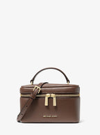 Vivi Small Vanity Crossbody Bag - Smooth / Nutmeg