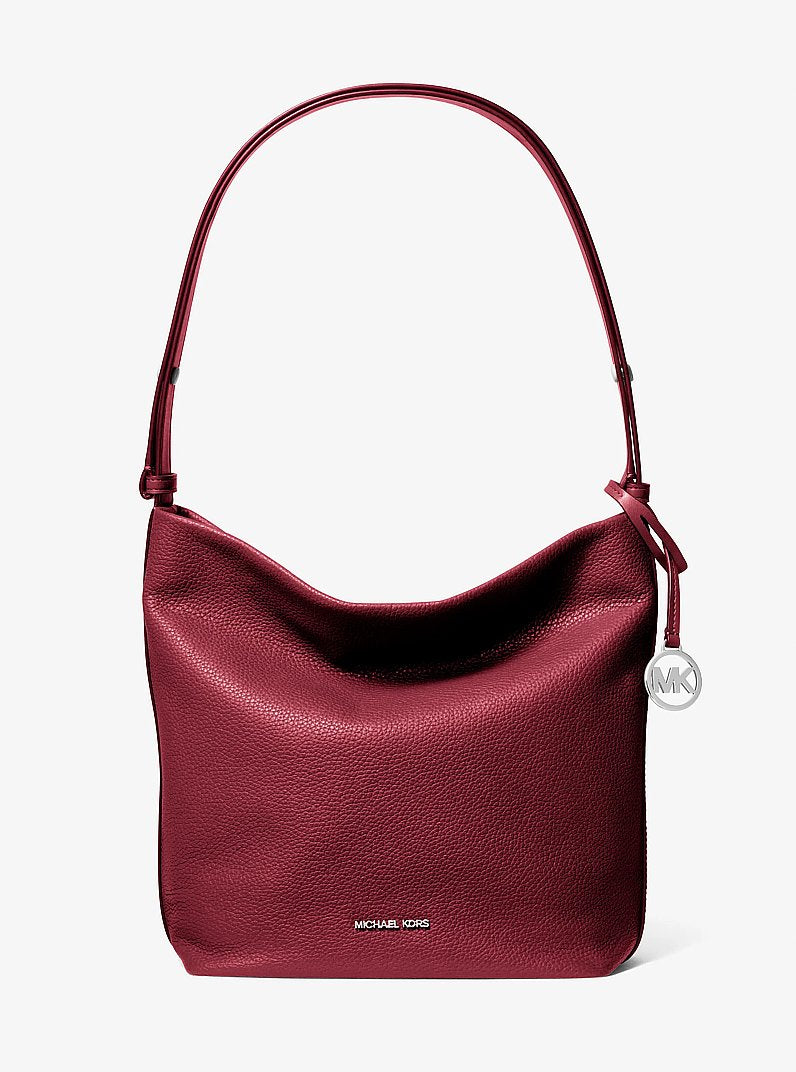 Michael Kors Roey Bucket Bag - Maroon