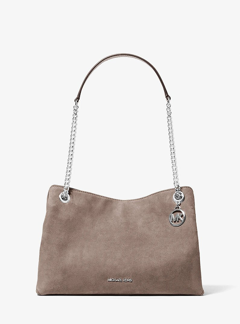 Michael Kors Christina Medium Signature Logo Messenger Bag