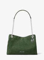 Michael Kors Christina Medium Signature Logo Messenger Bag