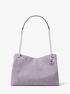Michael Kors Christina Medium Signature Logo Messenger Bag