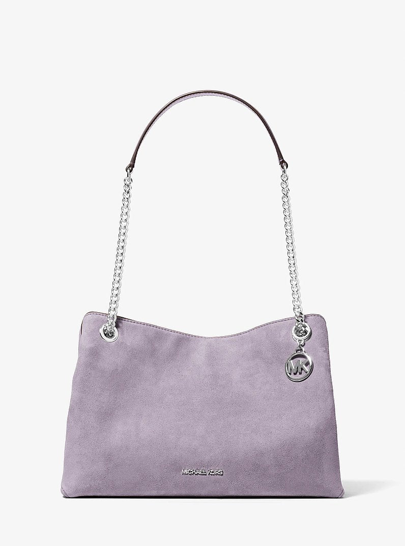 Michael Kors Christina Medium Signature Logo Messenger Bag
