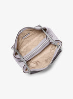 Michael Kors Christina Medium Signature Logo Messenger Bag
