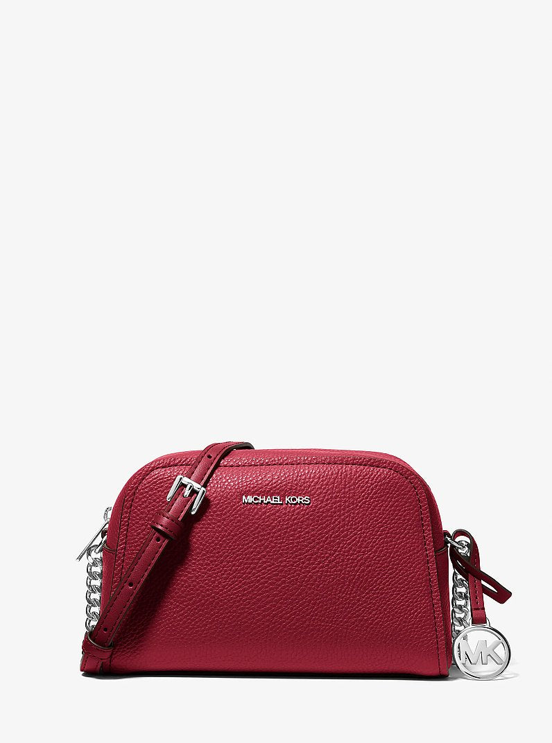 Ashton Extra-Small Camera Crossbody Bag - Smooth Maroon