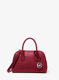 Michael Kors Ashton Small Messenger Bag Leather - Maroon