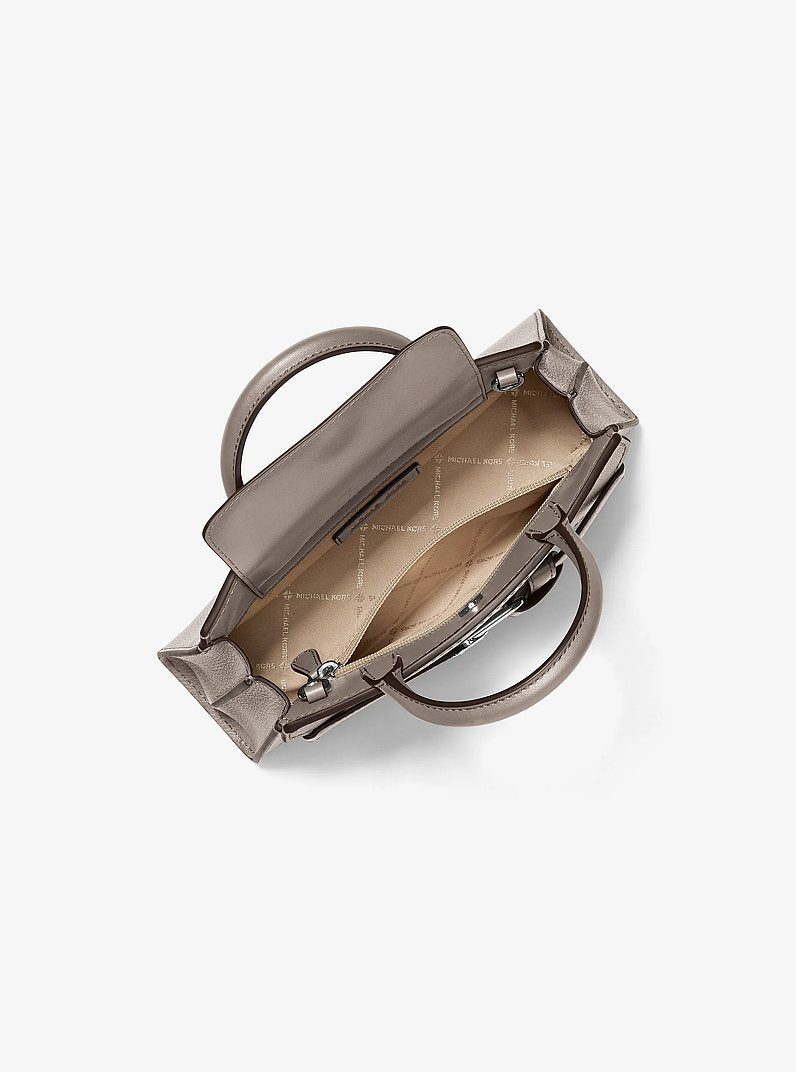 Michael Kors Greta Small Leather Satchel