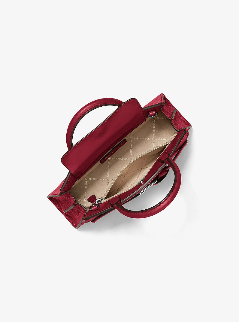 Michael Kors Greta Small Leather Satchel