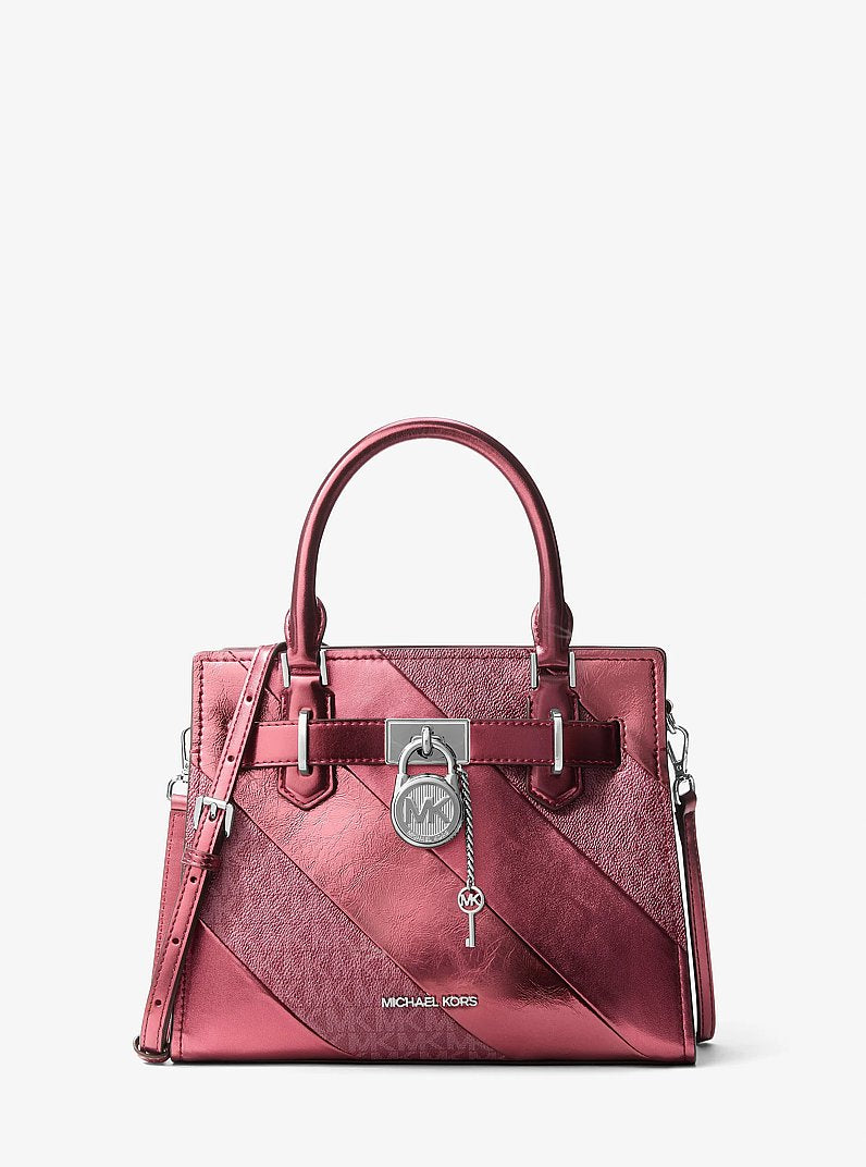 Michael Kors Landon (Hamilton) Küçük Deri Satchel Çanta