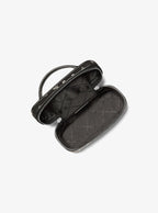 Vivi Small Vanity Crossbody Bag - Floral Printed / Black