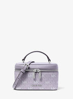 Vivi Small Vanity Crossbody Bag - Signature Logo / Lilac