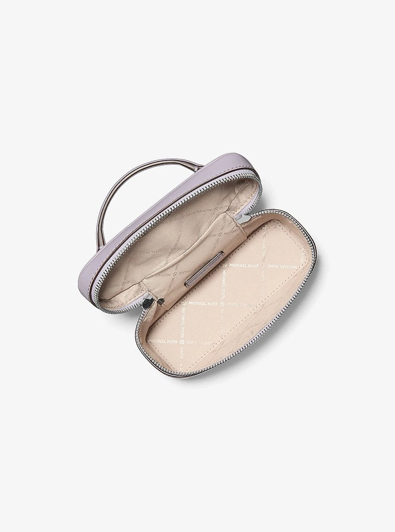 Vivi Small Vanity Crossbody Bag - Signature Logo / Lilac
