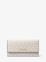 Michael Kors Jet Set Large Logo Trifold Wallet - Vanilla