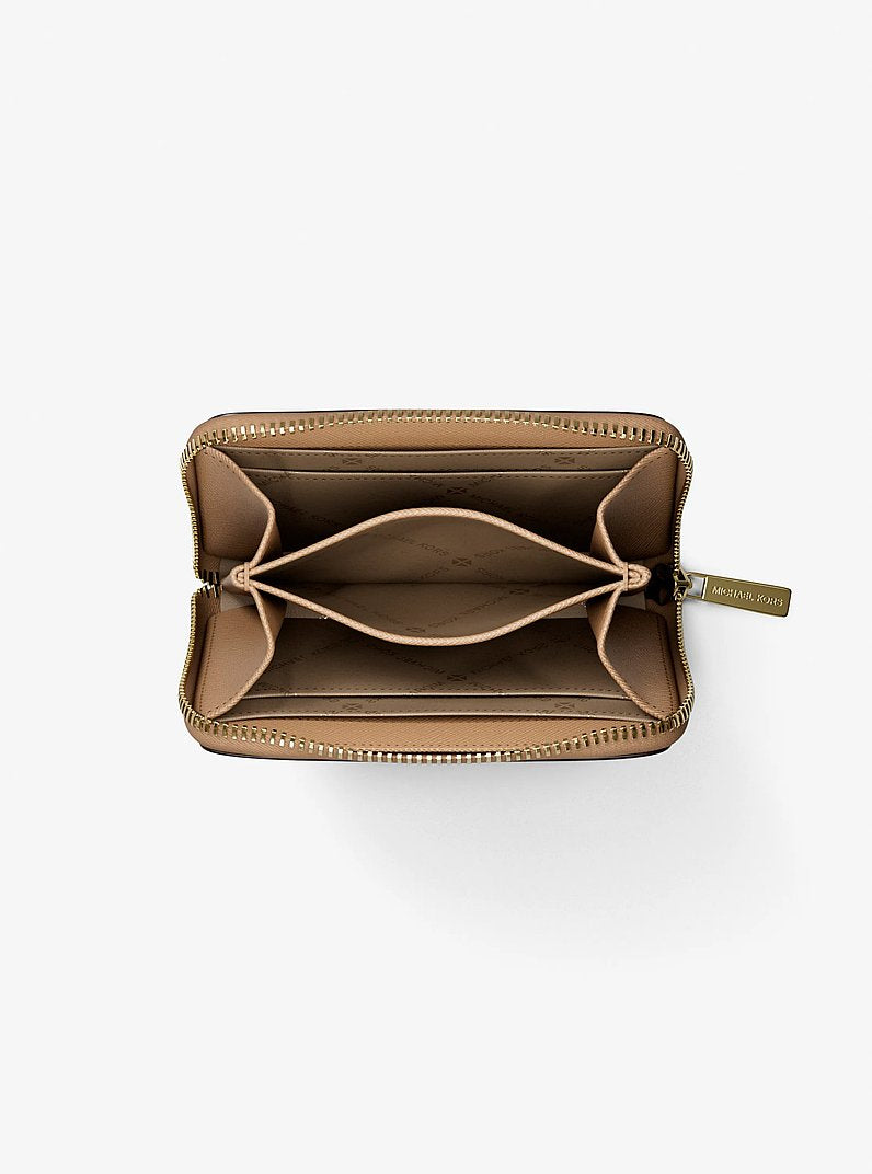 Michael Kors Jet Set Travel Medium Saffiano Leather Wallet