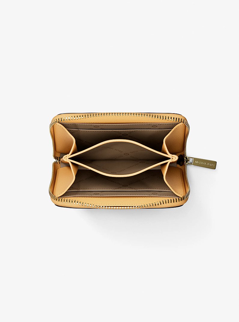 Michael Kors Jet Set Travel Medium Saffiano Leather Wallet