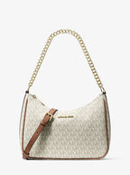 Michael Kors Jet Set Travel Large Signature Logo Convertible Crossbody Bag