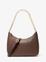Michael Kors Jet Set Large Pebbled Leather Convertible Crossbody - Nutmeg