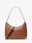 Michael Kors Jet Set Large Pebbled Leather Convertible Crossbody - Luggage
