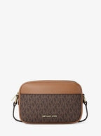Michael Kors Jet Set Small Camera Crossbody - Brown