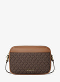 Michael Kors Jet Set Travel Large Signature Logo Camera Crossbody Bag