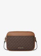 Michael Kors Jet Set Travel Large Signature Logo Camera Crossbody Bag