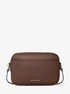 Michael Kors Jet Set Large Pebbled Leather Camera Crossbody Bag