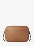 Michael Kors Jet Set Large Pebbled Leather Camera Crossbody Bag