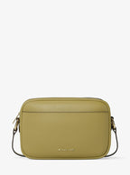 Michael Kors Jet Set Large Pebbled Leather Camera Crossbody Bag