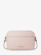 Michael Kors Jet Set Large Pebbled Leather Camera Crossbody Bag