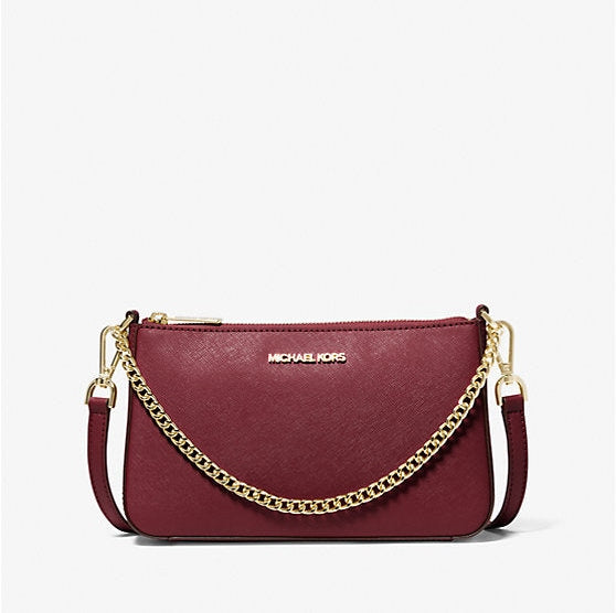 Michael Kors Jet Set Orta Boy Saffiano Deri Çapraz Çanta
