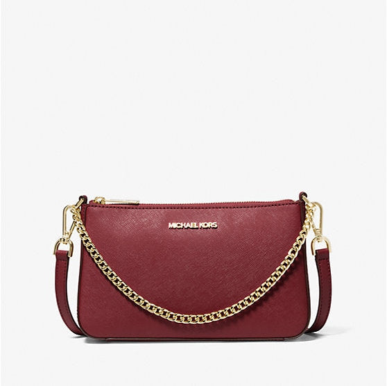 Michael Kors Jet Set Orta Boy Saffiano Deri Çapraz Çanta