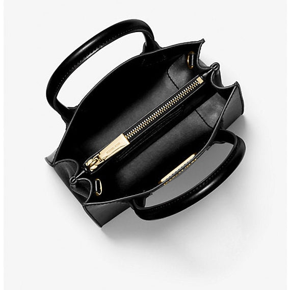 Bolso bandolera mediano Mercer de piel granulada de Michael Kors