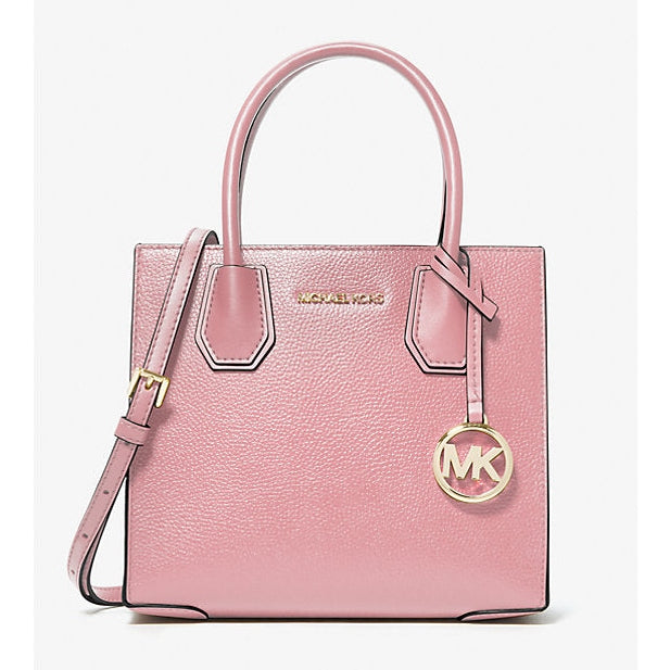 Michael Kors Mercer Medium Pebbled Leather Crossbody Bag