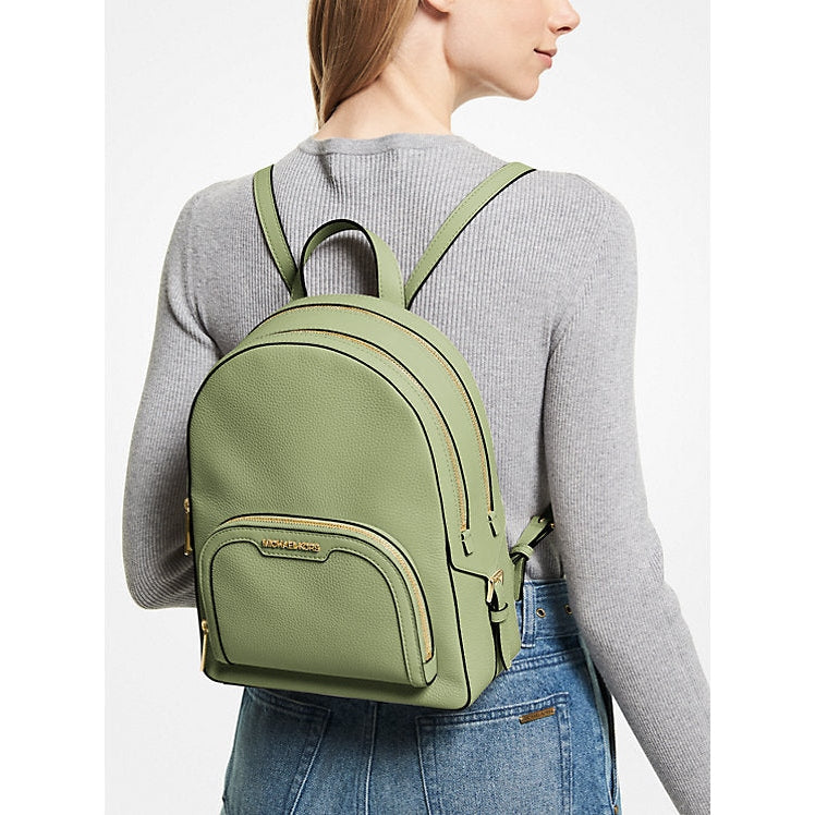 Mochila mediana Jaycee de piel granulada de Michael Kors