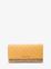 Michael Kors Jet Set Large Signature Logo Tri-Fold Wallet - Honeywheat Multi