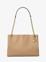 Michael Kors Christina Medium Signature Logo Messenger Bag - Camel