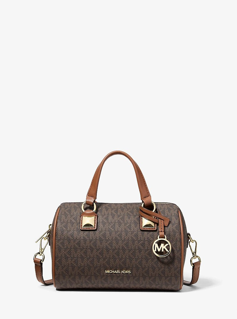 Michael Kors Grayson Küçük Pebbled Deri Duffel Çapraz Askılı Çanta