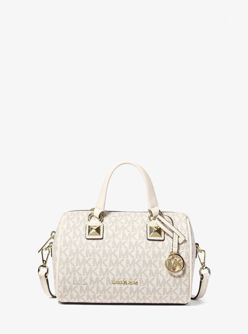 Michael Kors Grayson Küçük Pebbled Deri Duffel Çapraz Askılı Çanta