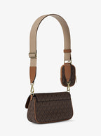 Michael Kors Jet Set Travel Small Crossbody Bag With Pouch - Brown