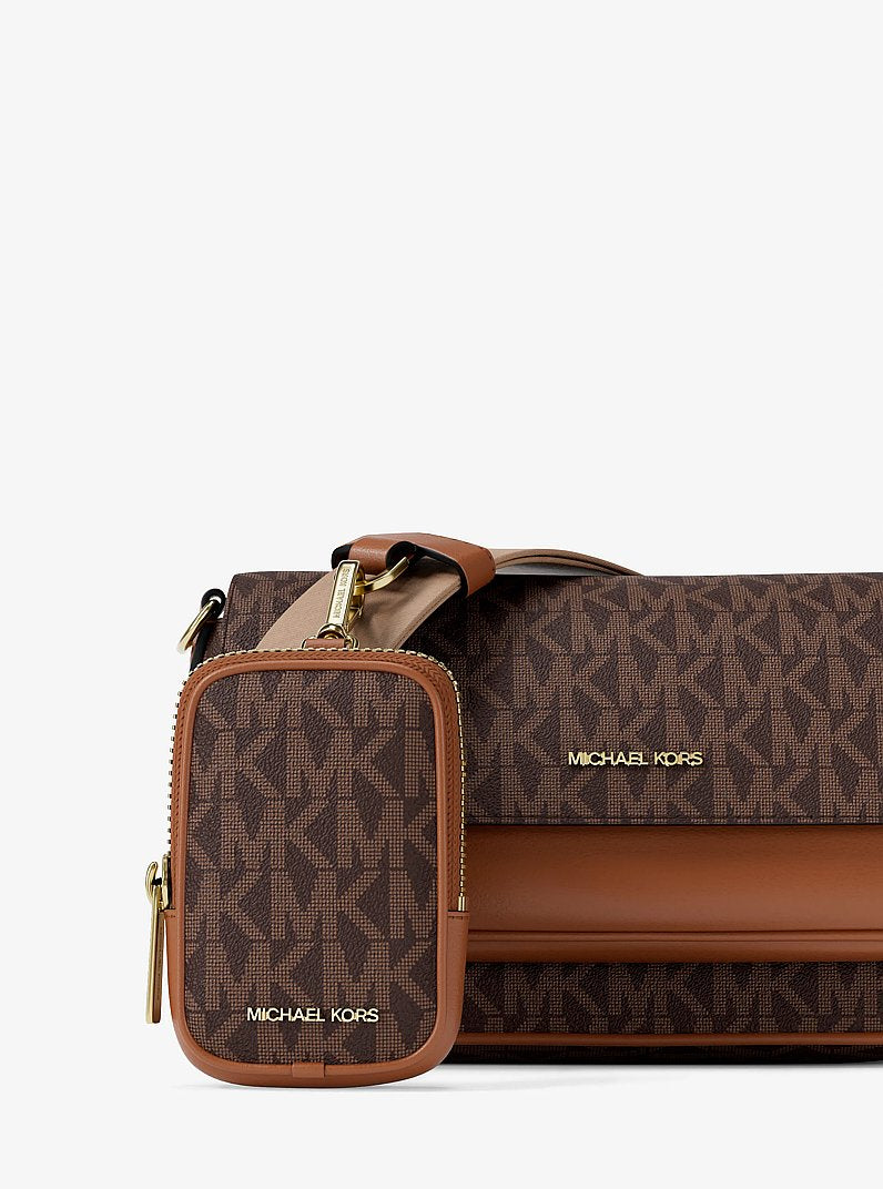 Michael Kors Jet Set Travel Small Crossbody Bag With Pouch - Brown