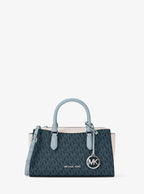 Michael Kors Arden Small Color-Block Messenger Bag - Admiral Multi