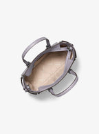Voyager Extra-Small Convertible Crossbody - Pebbled Leather Lilac alt view