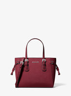 Voyager Extra-Small Convertible Crossbody - Pebbled Leather Maroon