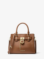 Michael Kors Landon Small Leather Satchel - Luggage