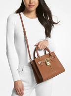 Michael Kors Landon Small Leather Satchel - Luggage 3