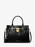 Michael Kors Landon Medium Leather Satchel