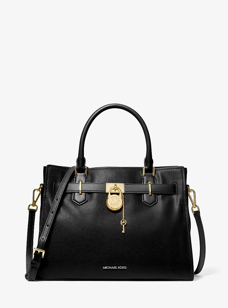 Michael Kors Landon Medium Leather Satchel
