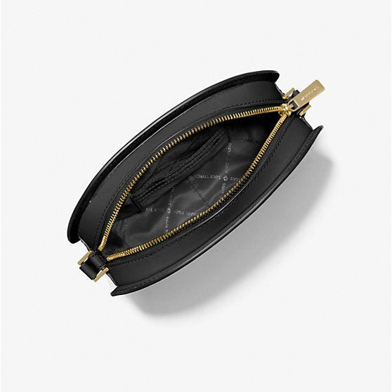 Bolso bandolera mediano de piel saffiano Jet Set Travel de Michael Kors