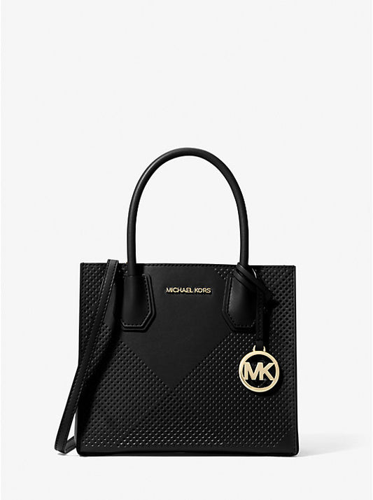 Michael Kors Mercer Medium Perforated Crossbody Bag