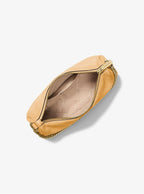 Carmela Medium Convertible Crossbody - Suede Honeywheat alt view