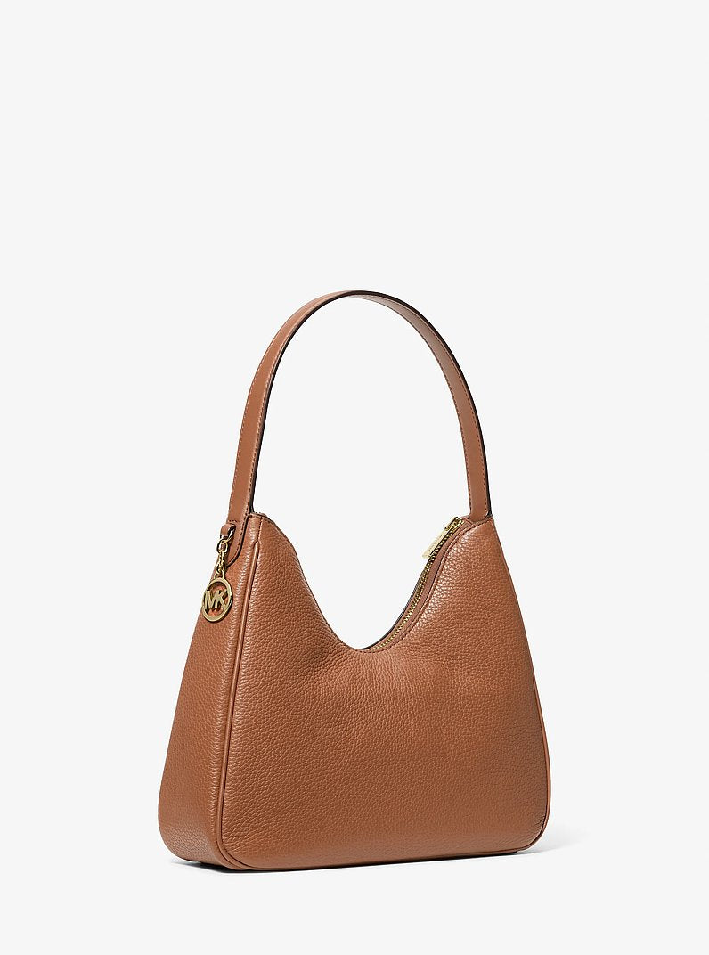 Nayla Small Hobo - Pebbled Leather Luggage 3